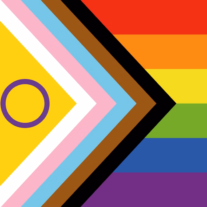 LGBTQIA+ Pride Flag